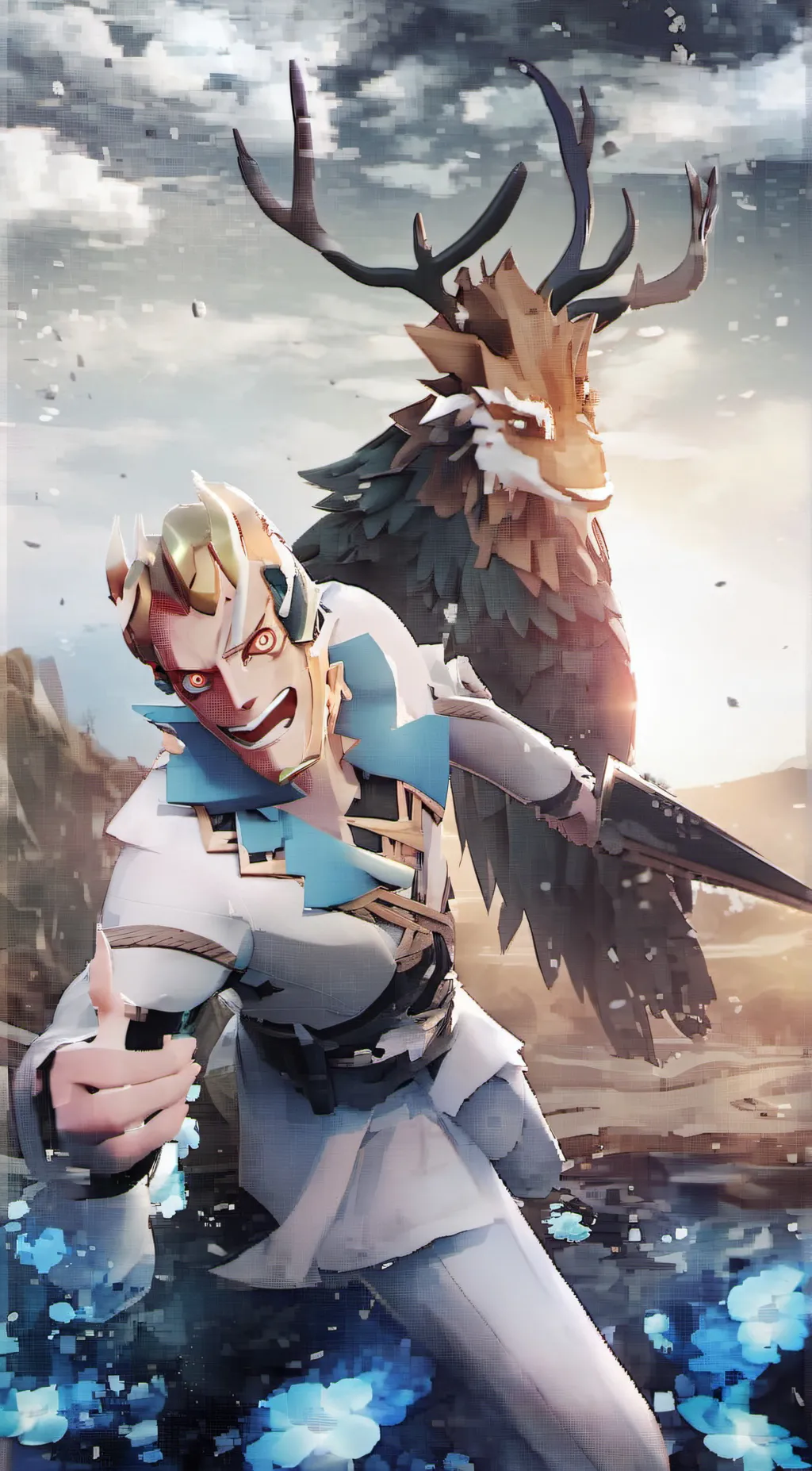 ai character: junkrat ow background