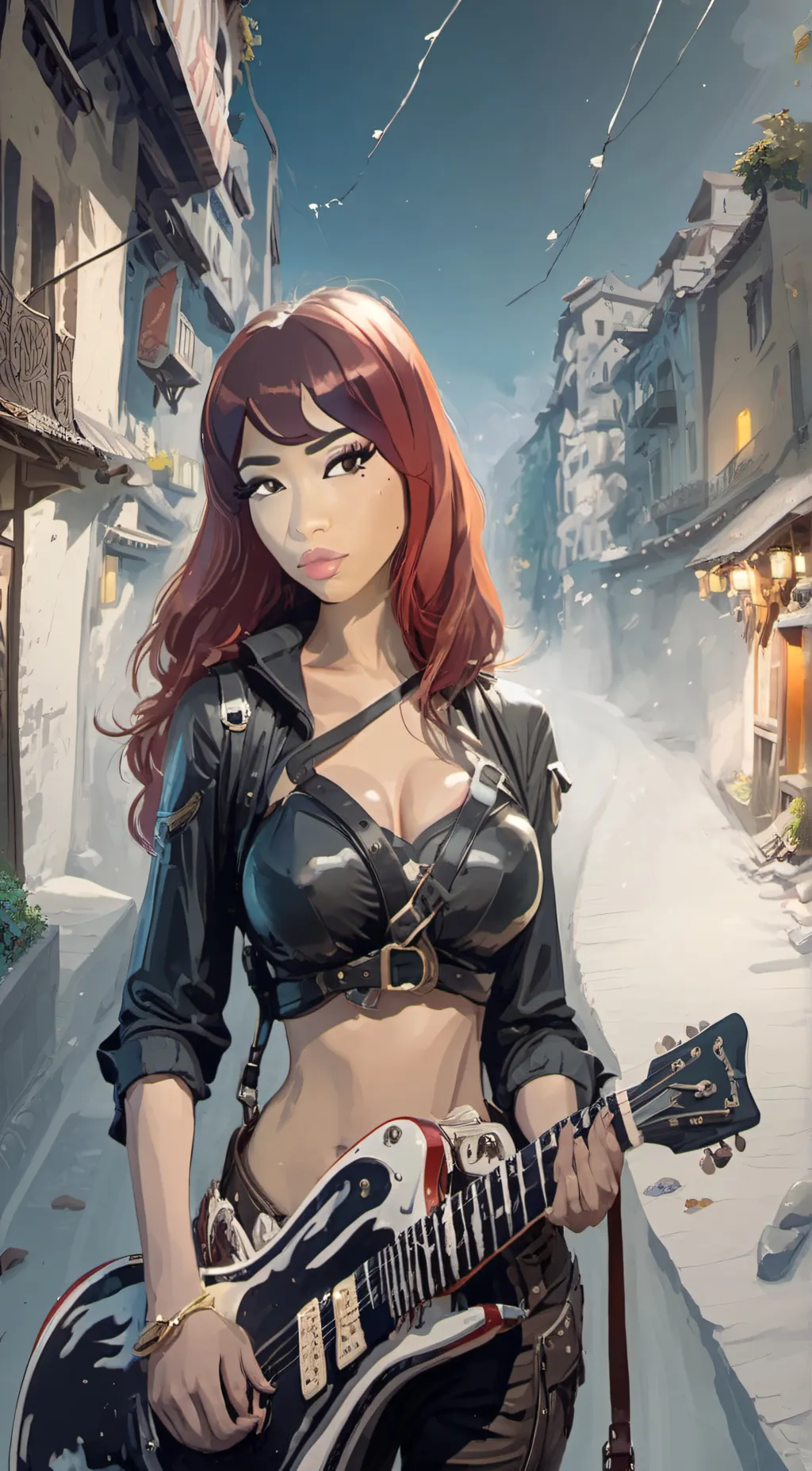 ai character: Lia  background