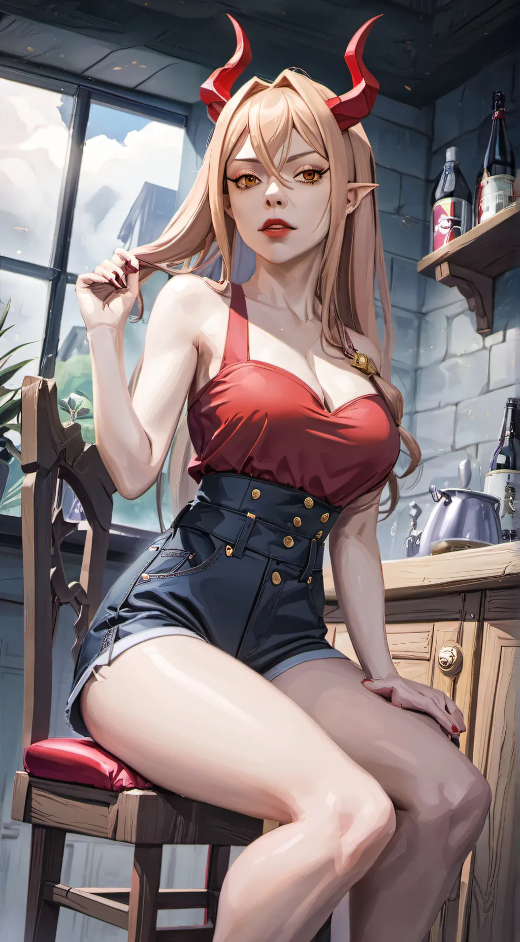 ai character: succubus background