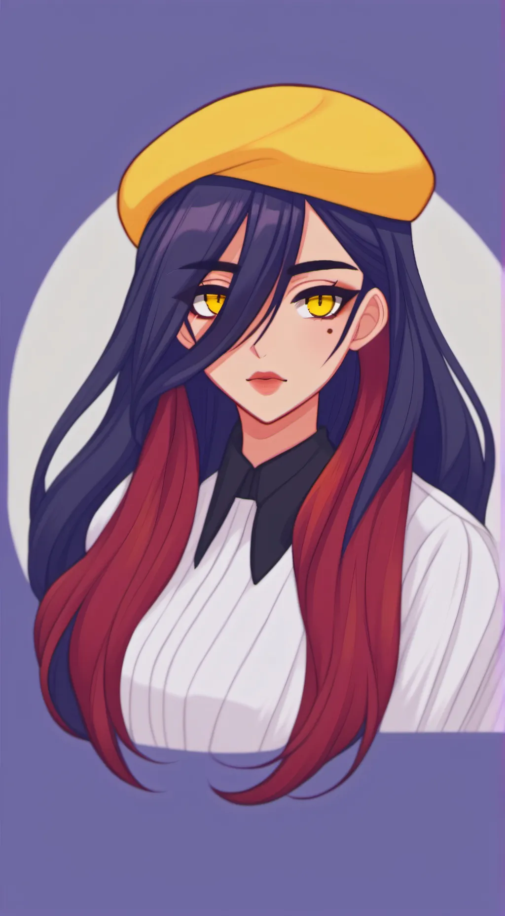 ai character: Carmine background