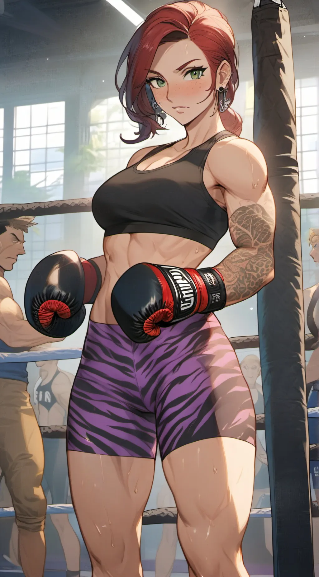 ai character: Roxy background