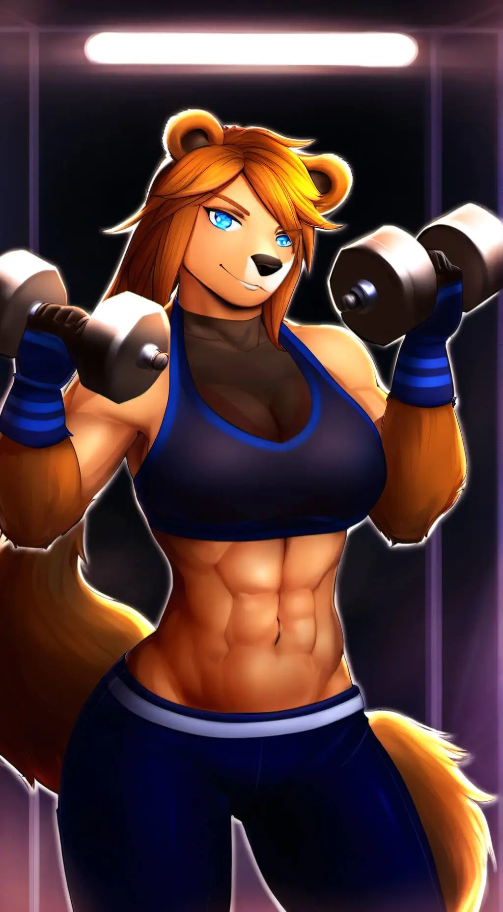 ai character: Dasha  background