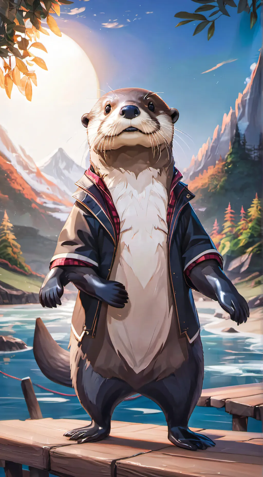 ai character: Ottie background