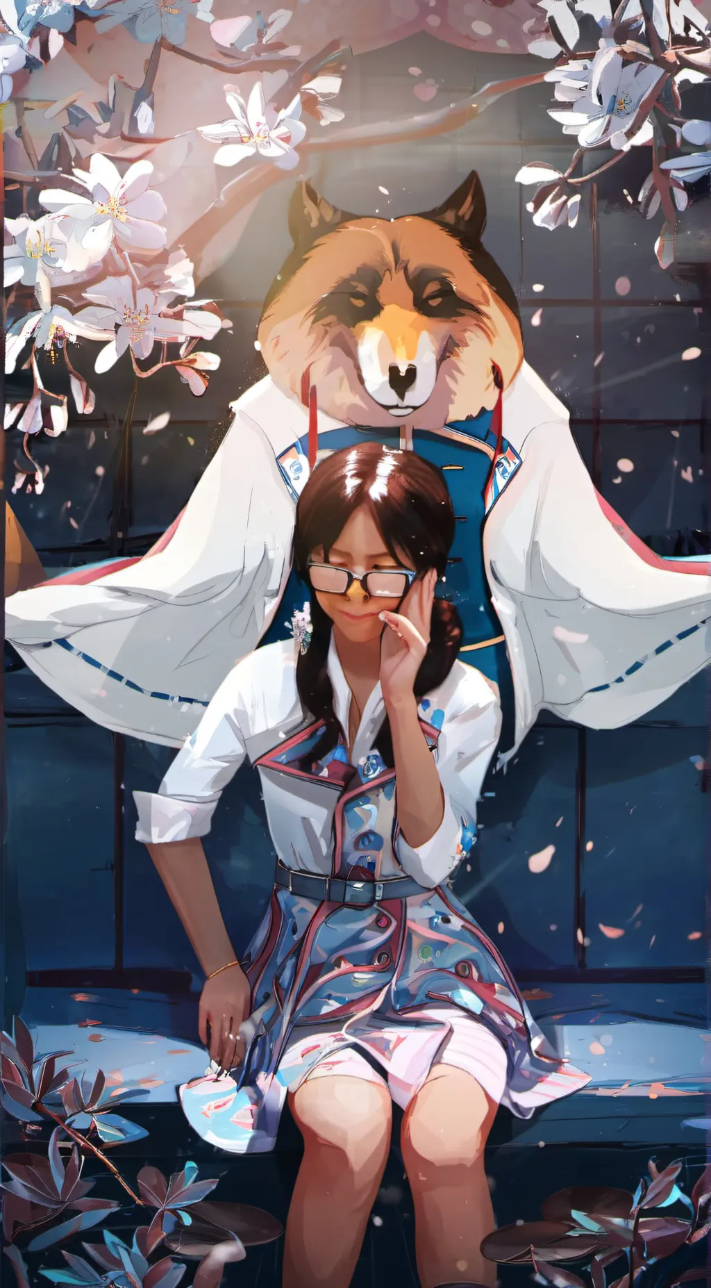 ai character: Lisa background