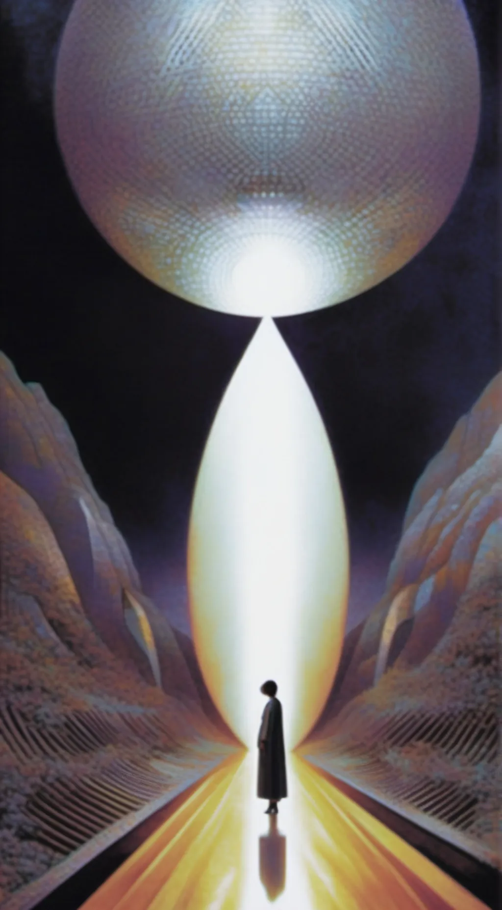 ai character: Crystal Castles 🔮 background