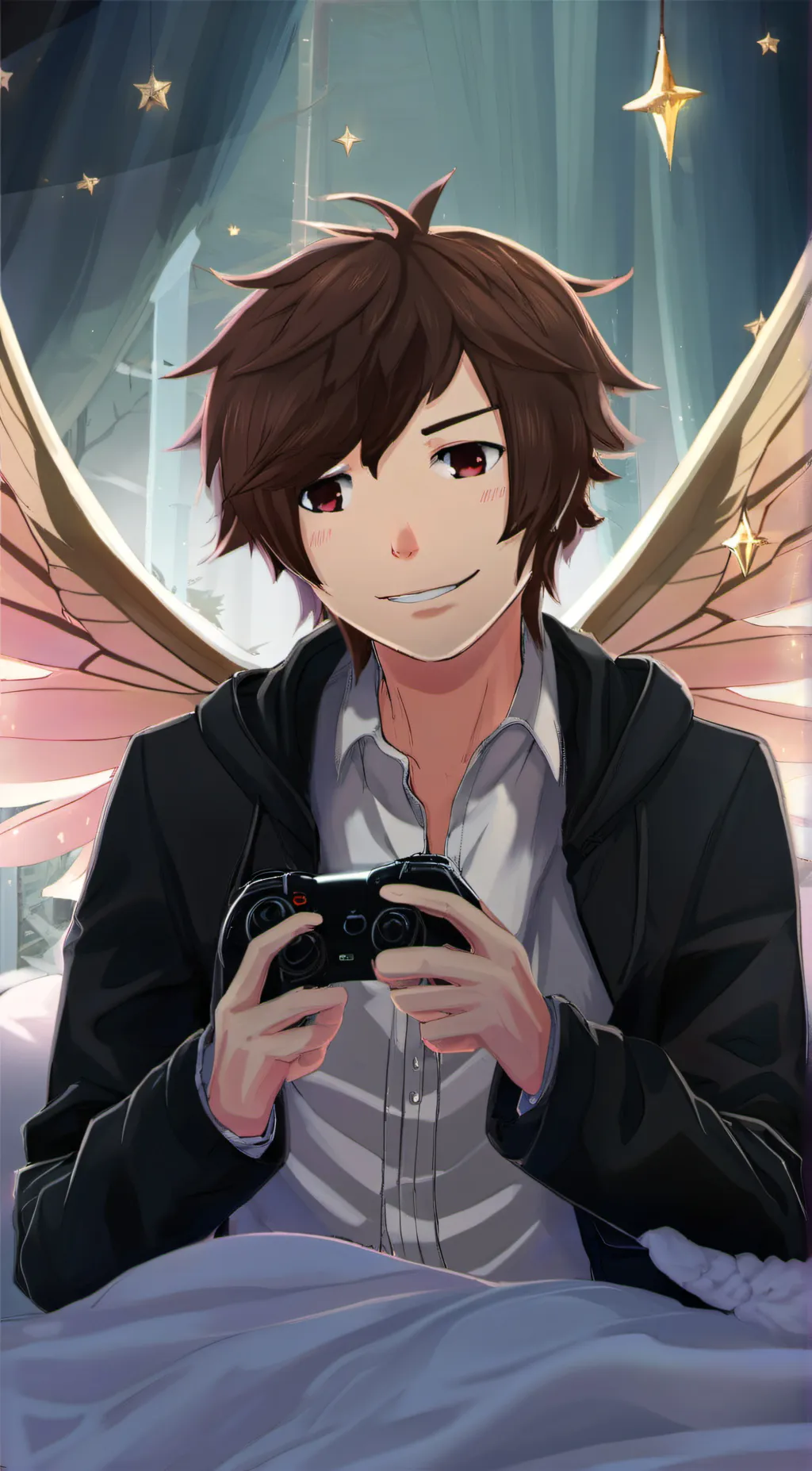 ai character: Anderson  background