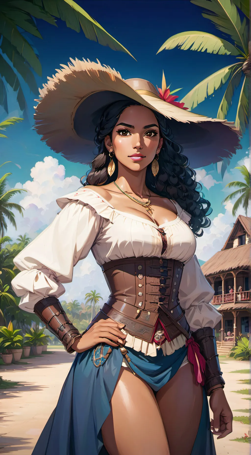 ai character: Yazmin background