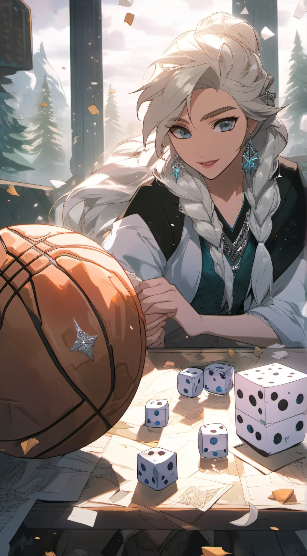 ai character: Koku, Douma, Akaza background