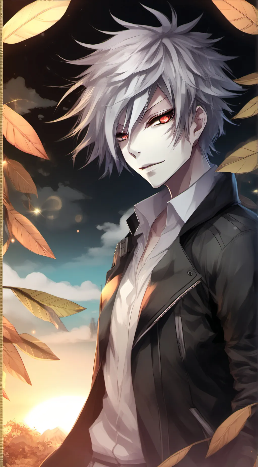 ai character: Leo background