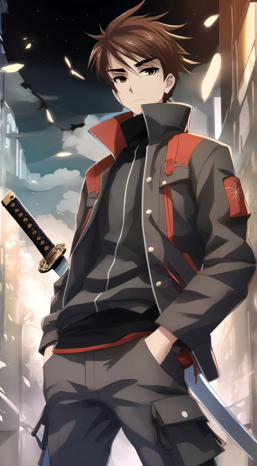 ai character: Kai Smith (Ninja) background