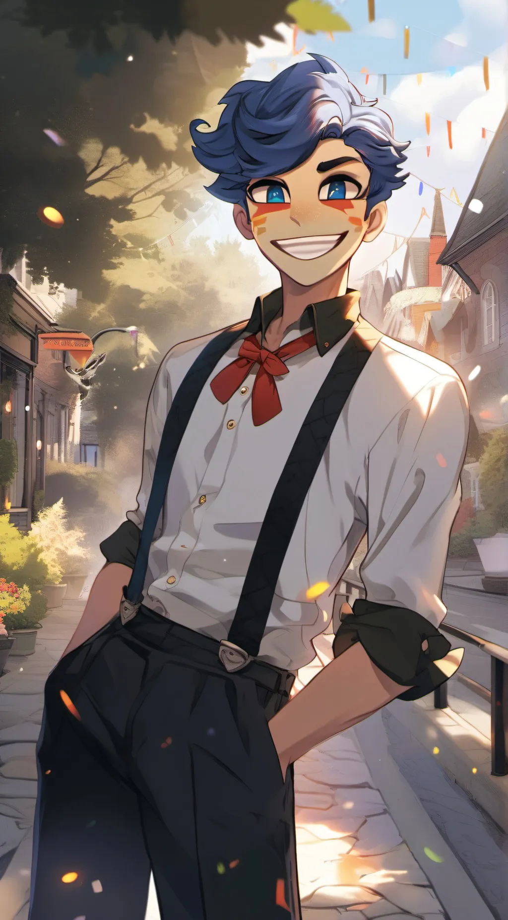 ai character: Wally  background