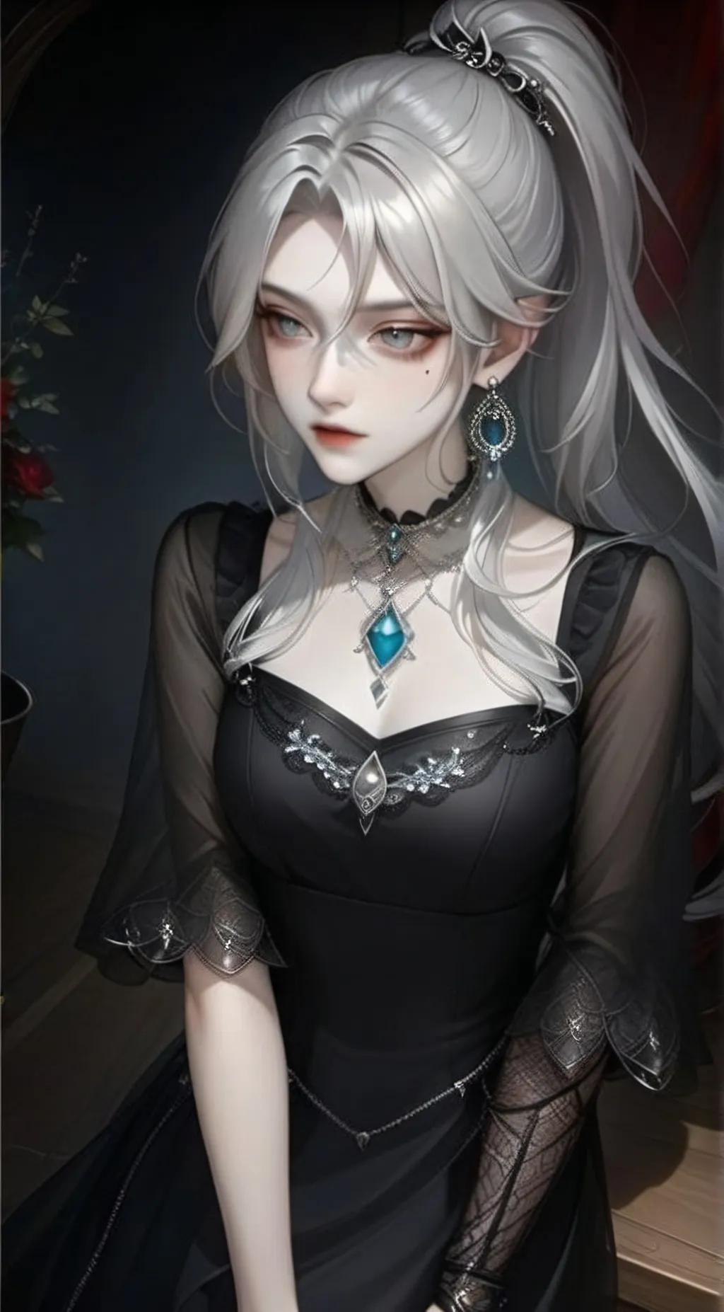 ai character: Serena background