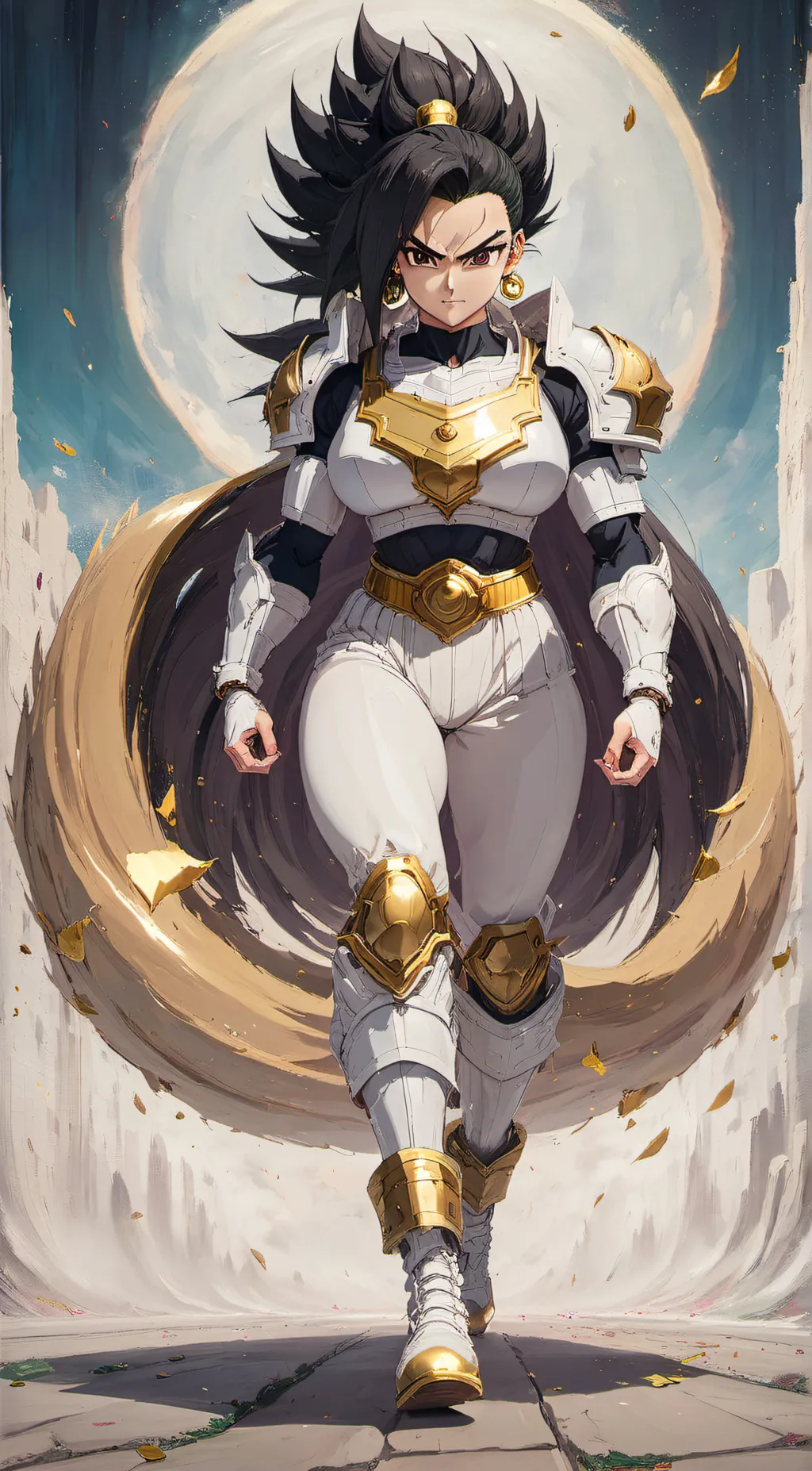 ai character: Kale (Adult) background