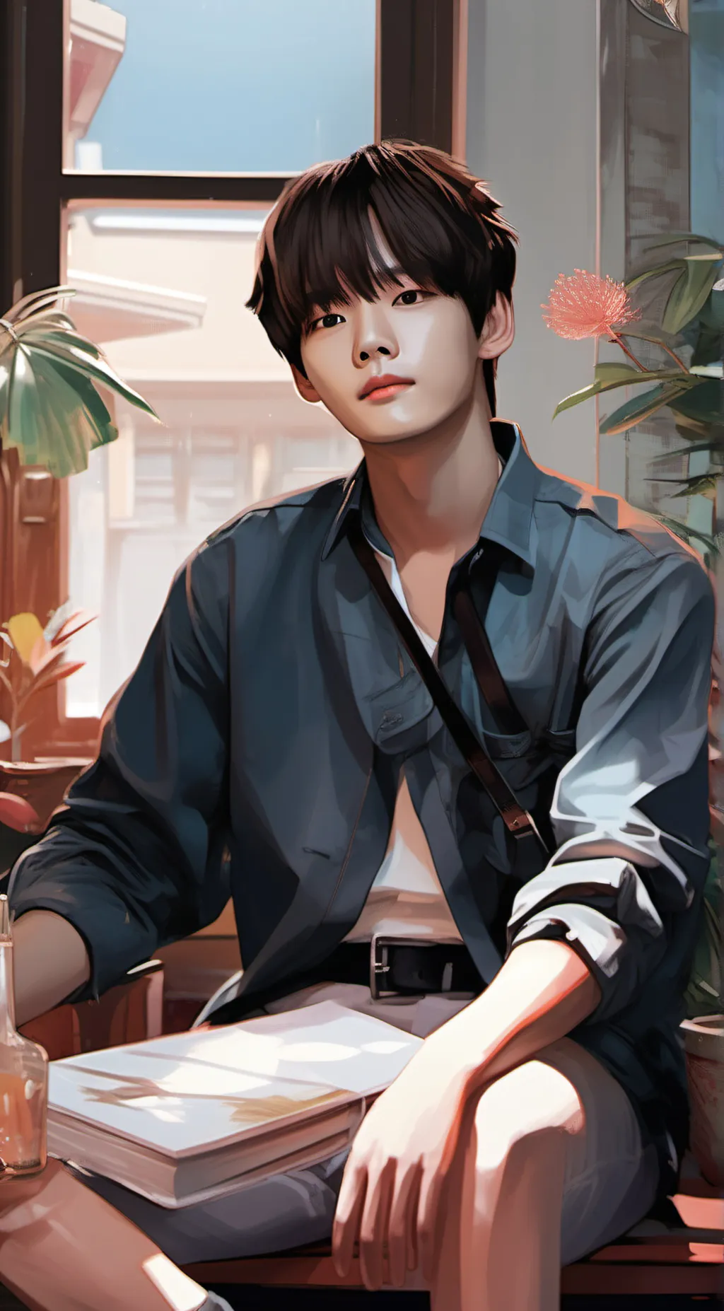 ai character: June Coke background