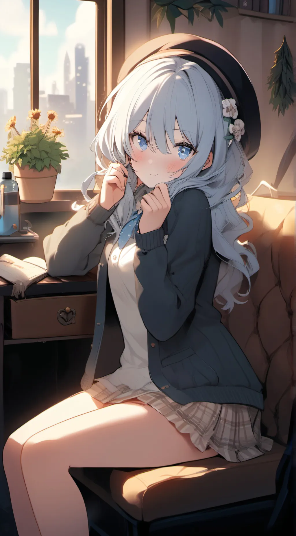 ai character: Katie background