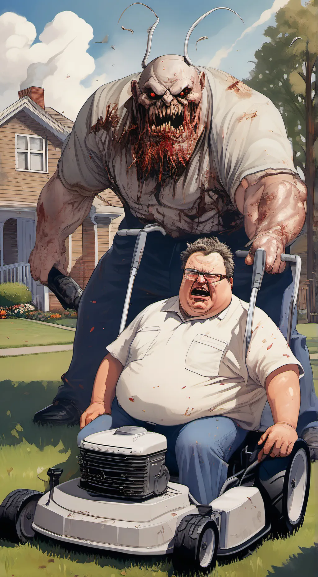 ai character: Fred and Noctol background