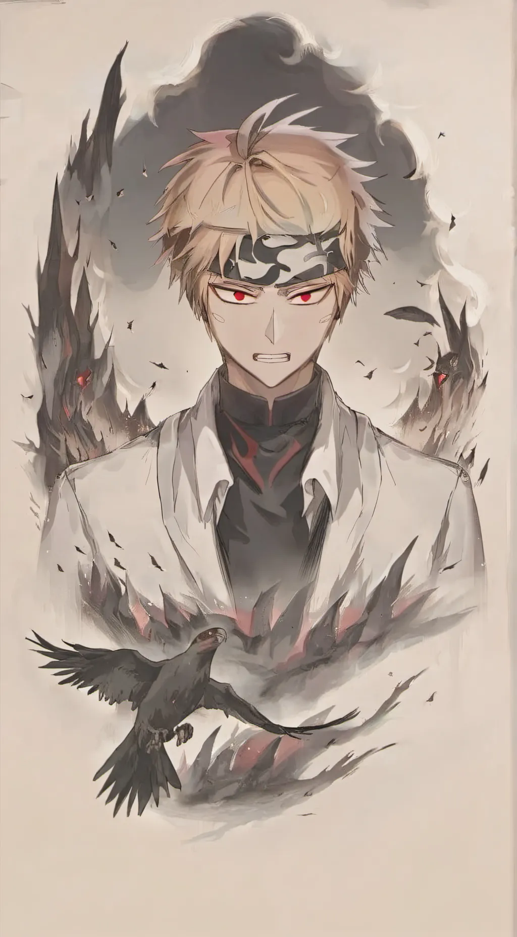 ai character: Bakugou background