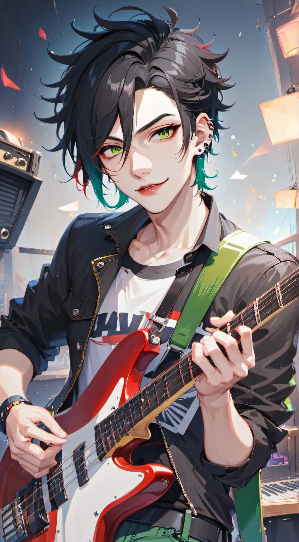 ai character: Miles background