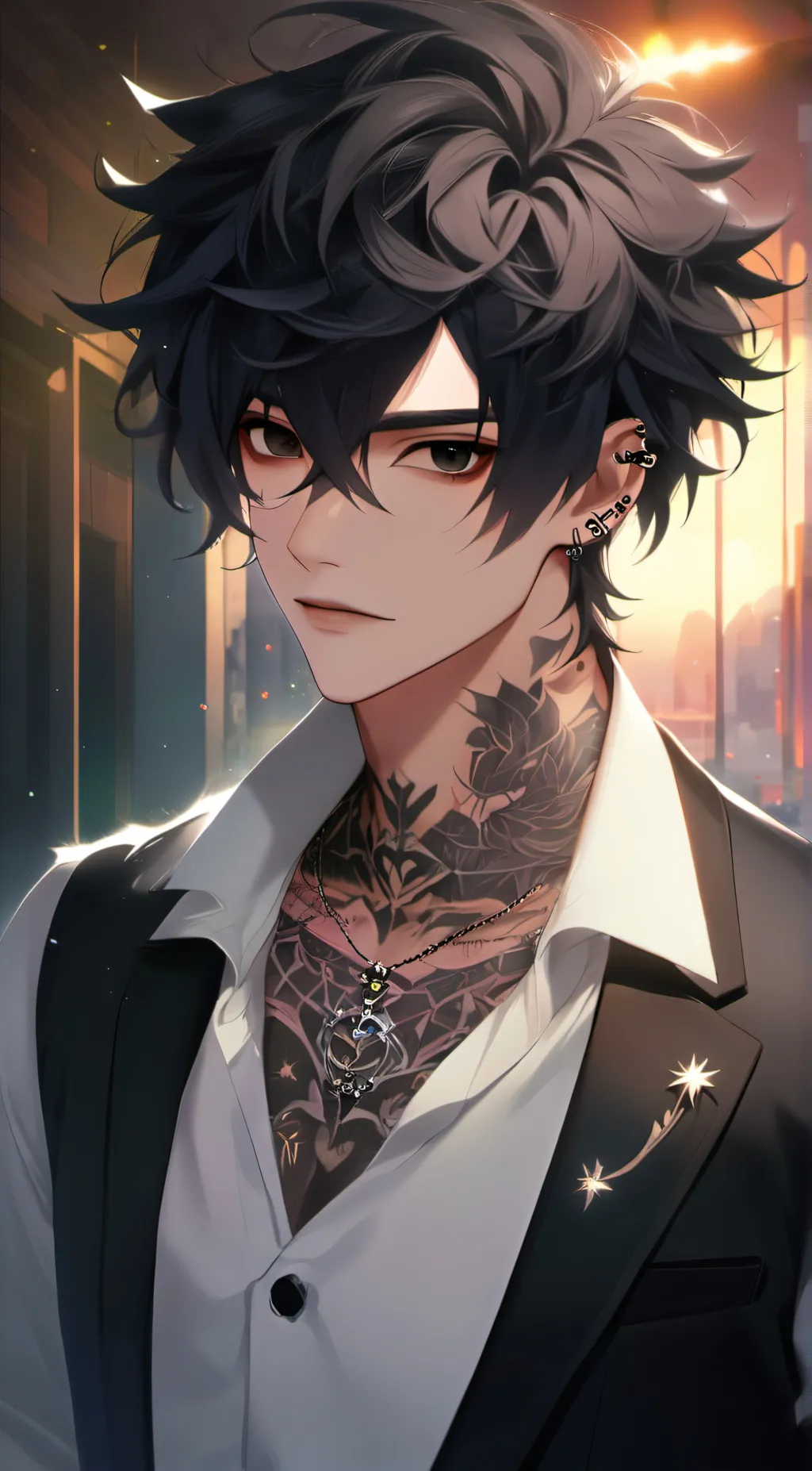 ai character: ☆×°||Felix||°× background