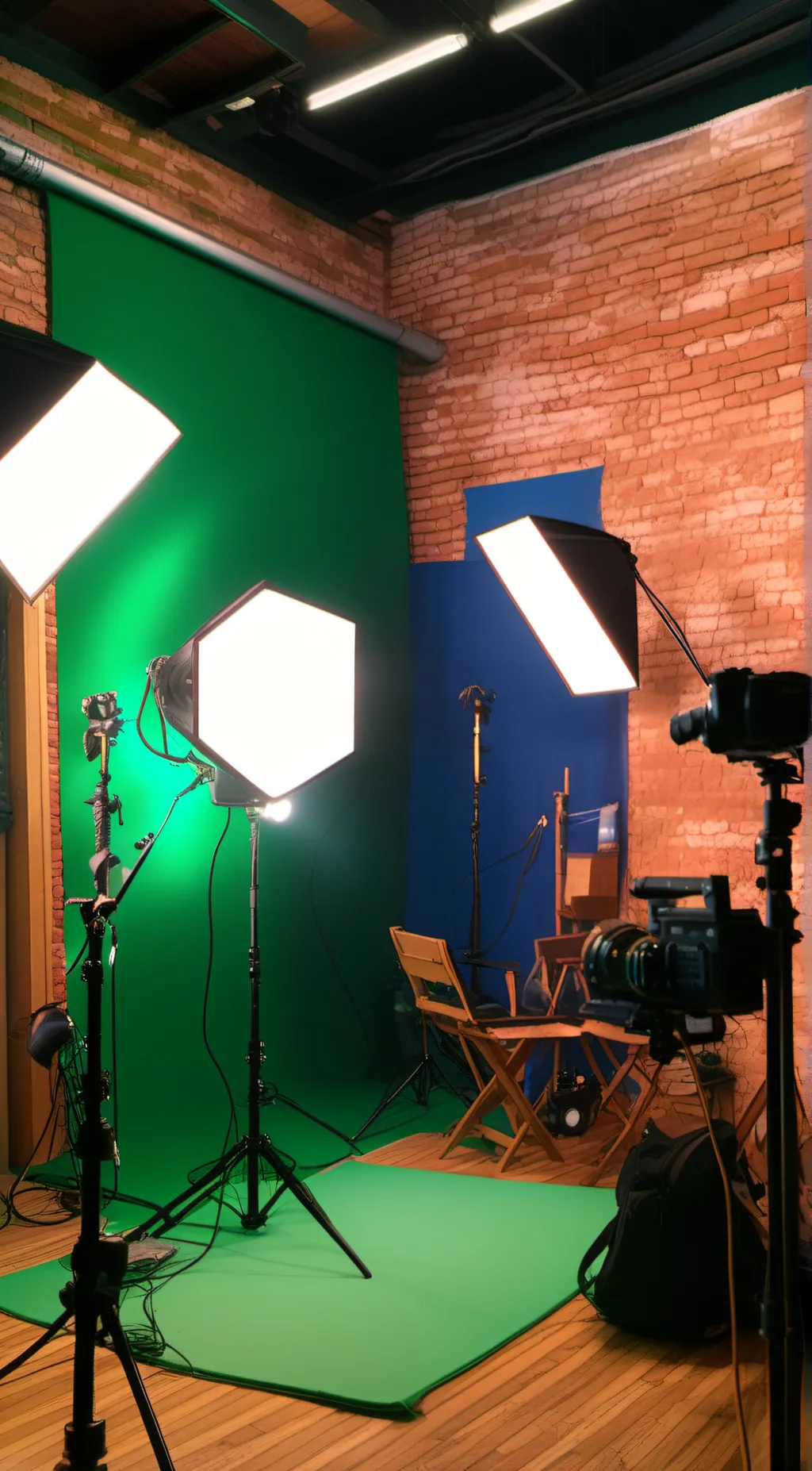 Talkie AI - Chat with A green screen