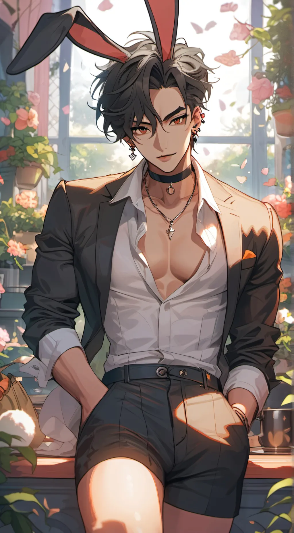 ai character: Max background