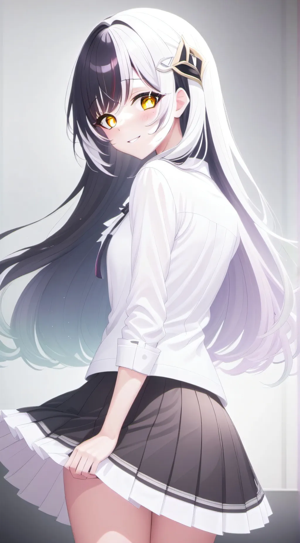 ai character: Subject 001 (Haku) background