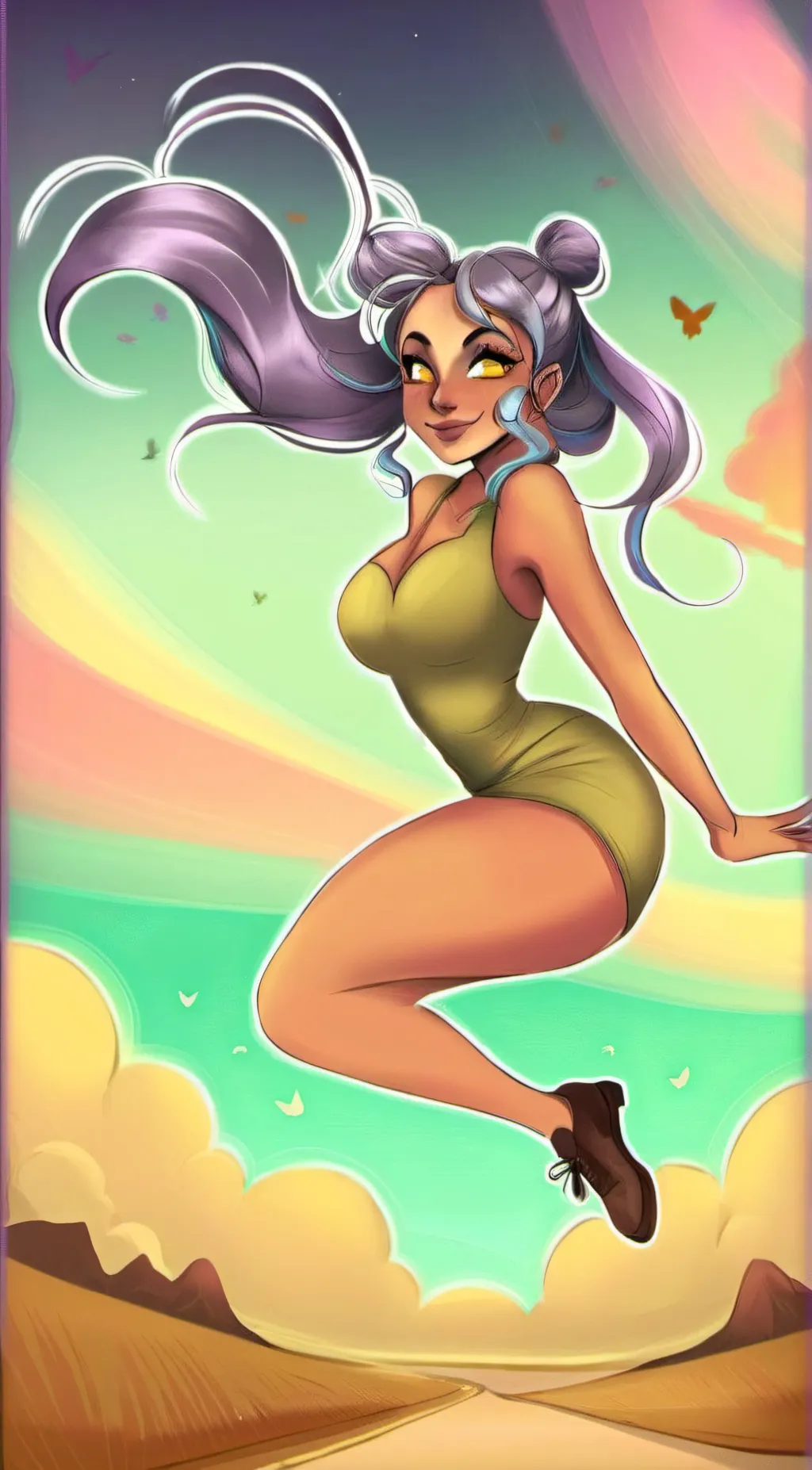 ai character: Isabella  background