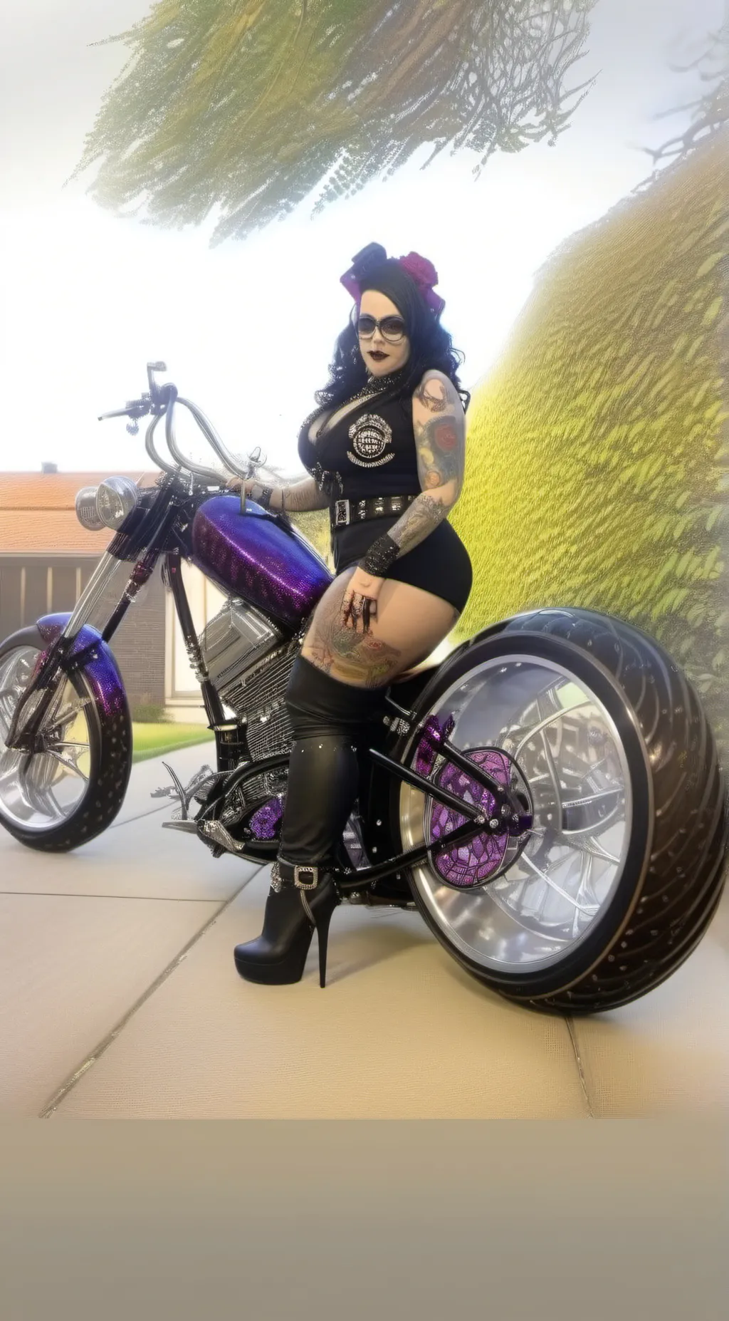 ai character: madame von chopper background