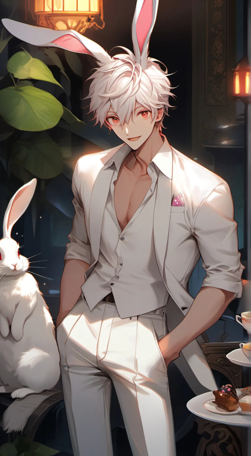 ai character: Buks background