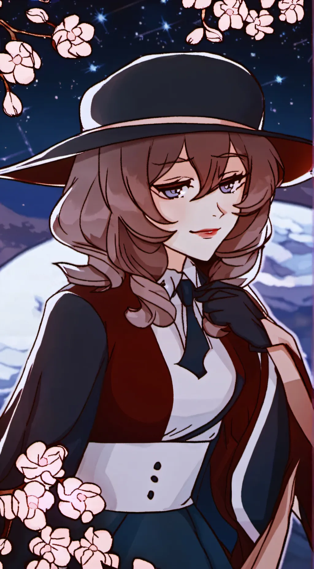 ai character: 🏵️ background