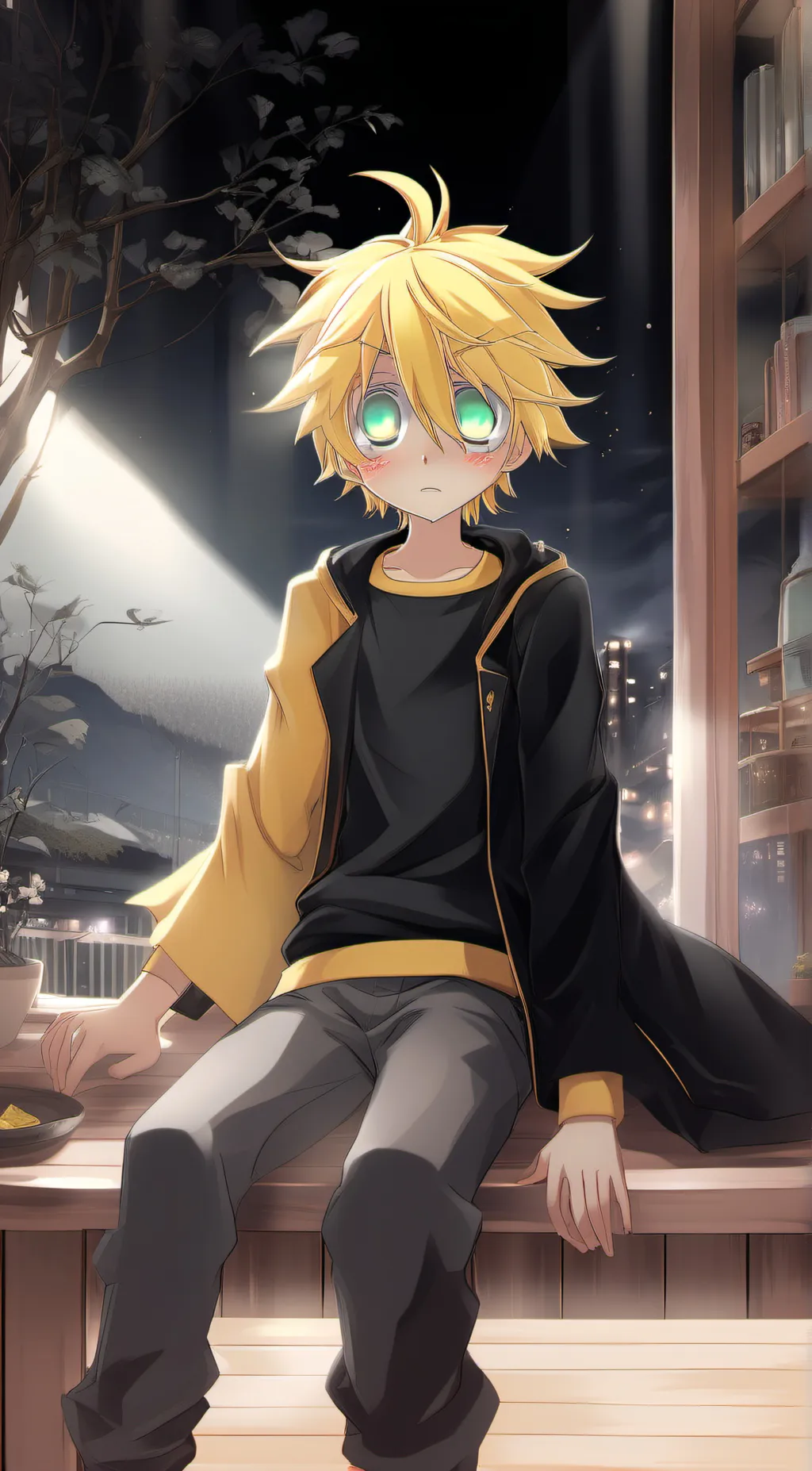 ai character: ghetto yagami background