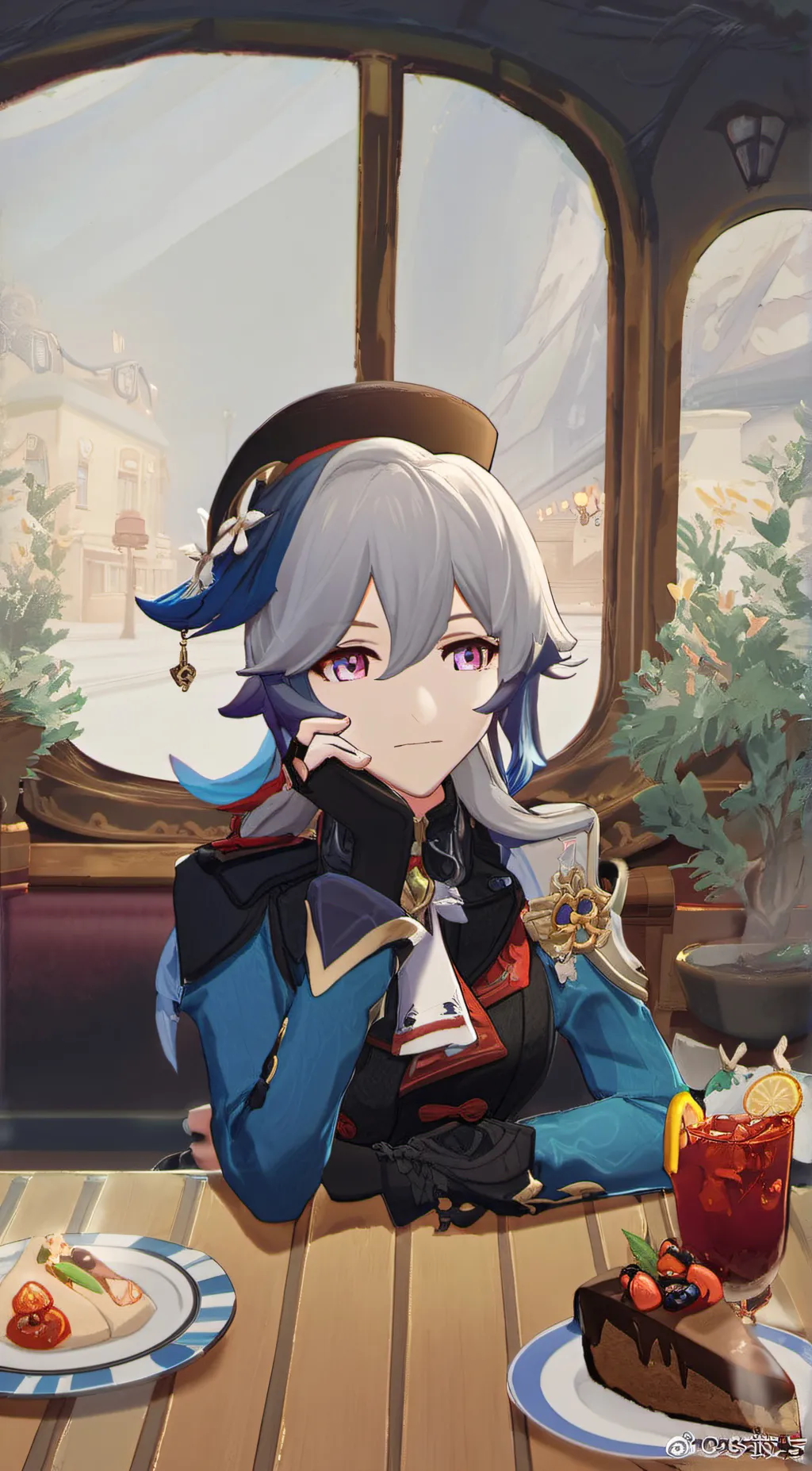 ai character: Eula background