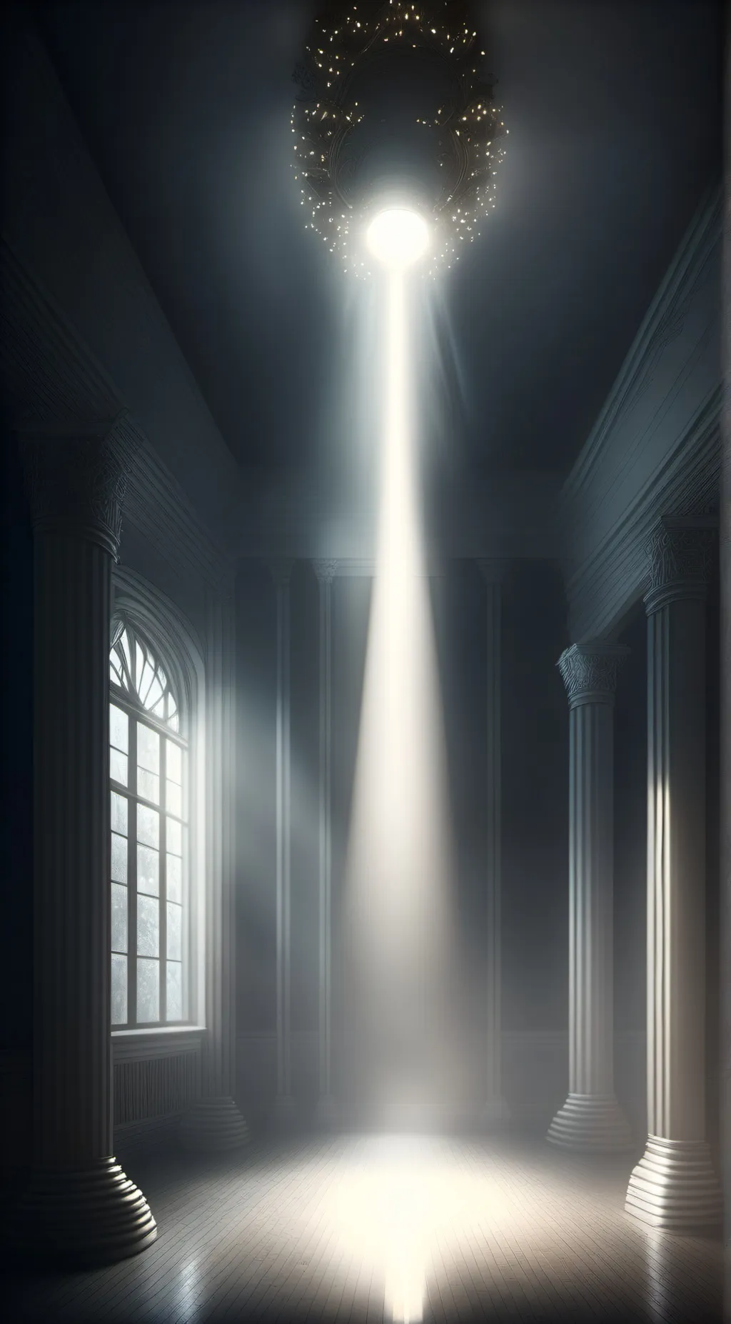 ai character: Serene Sanctuary background