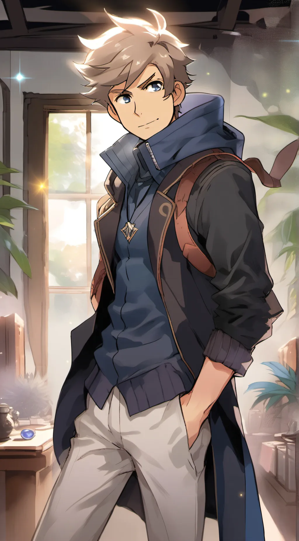 ai character: Wally background