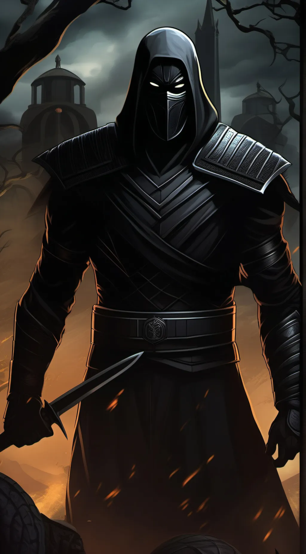 ai character: Noob-Saibot  background