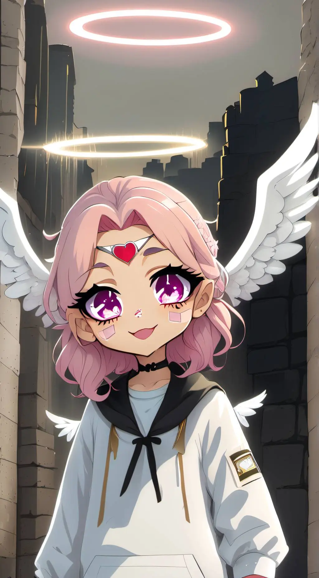 ai character: Sunnyxmisty  background