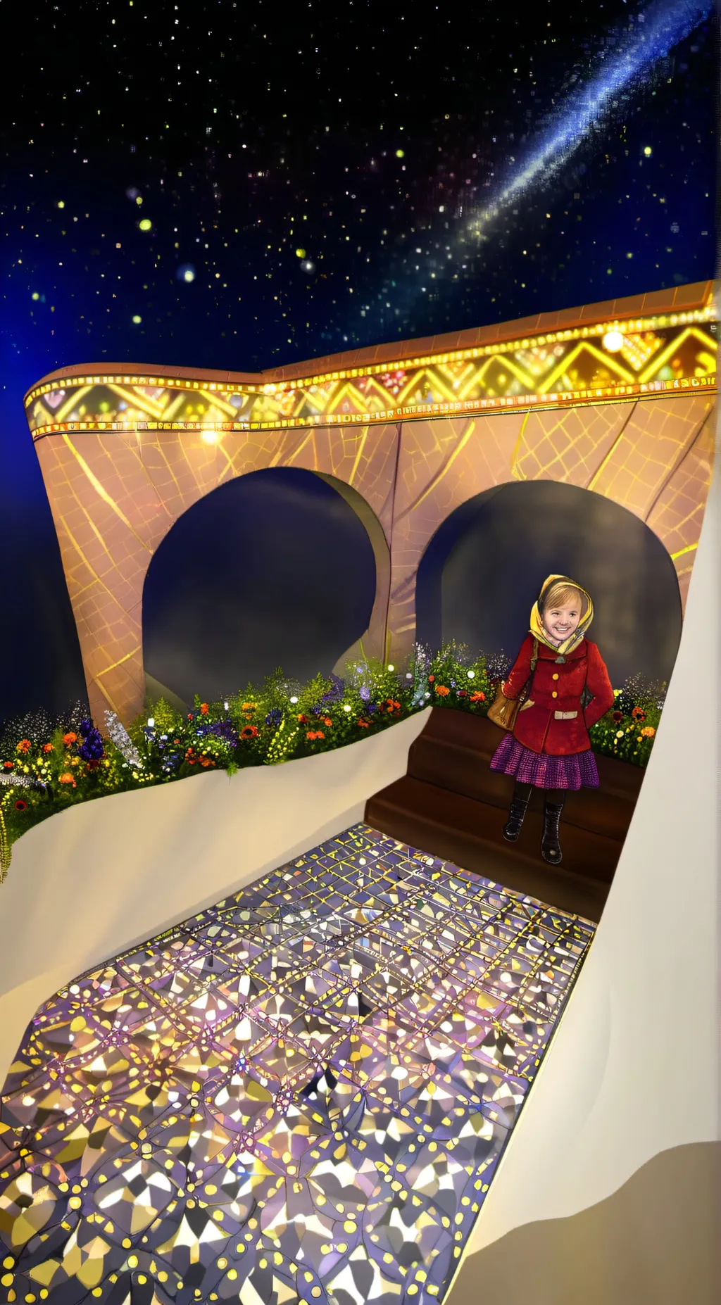 ai character: Aria background