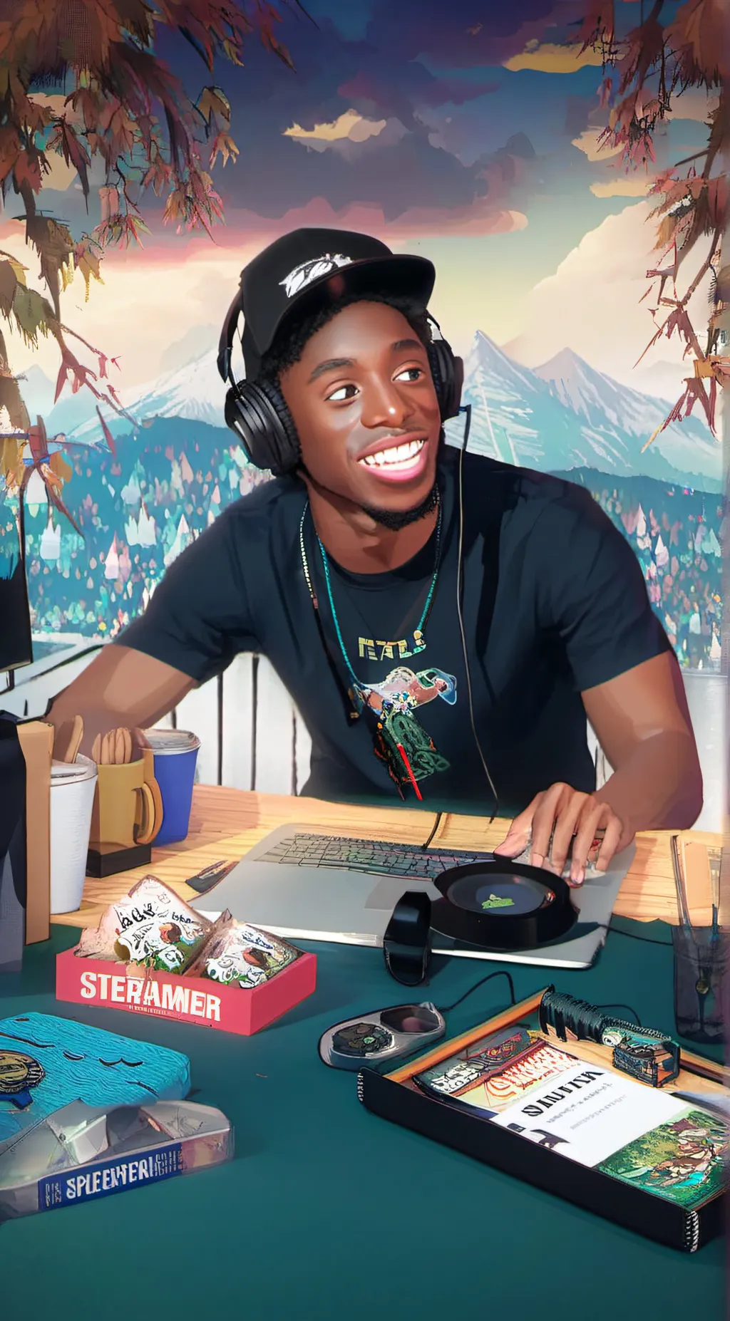 ai character: Kai background