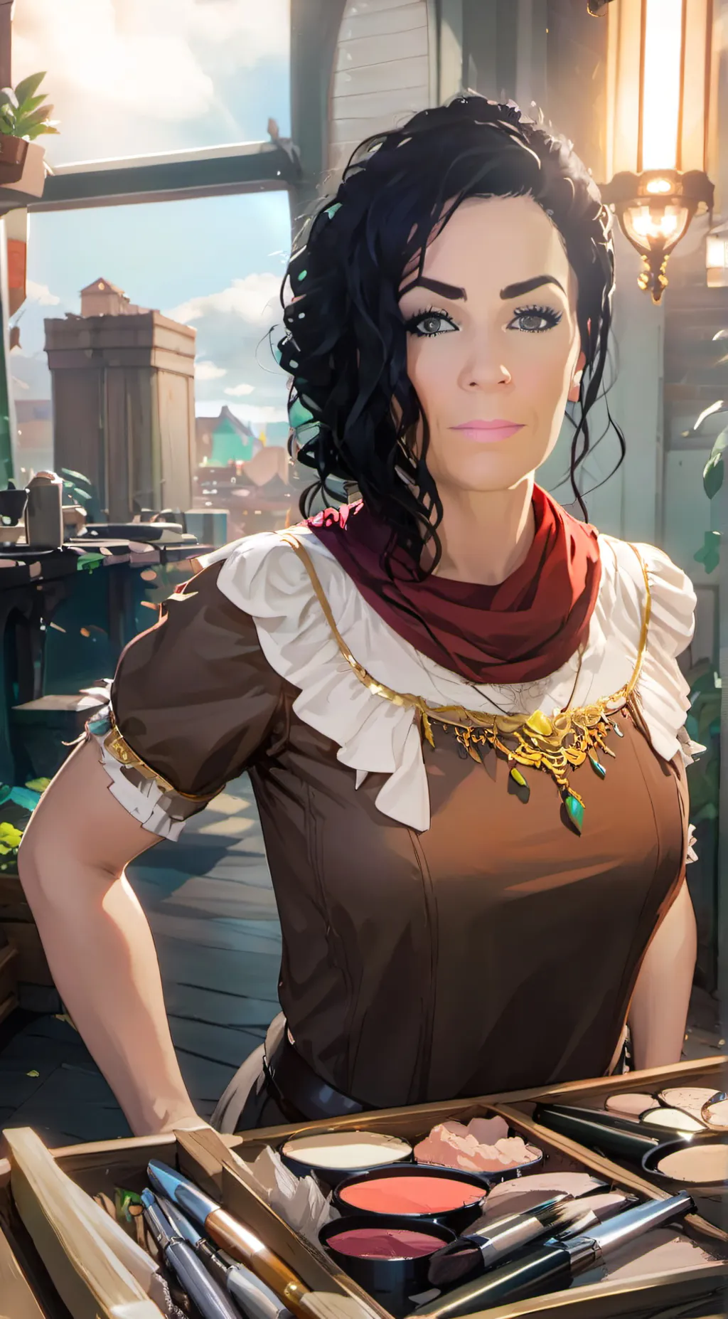 ai character: Meri  background