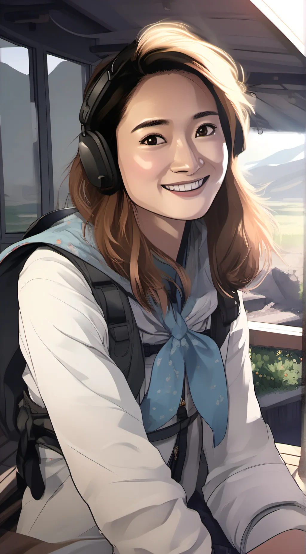 ai character: Katie background