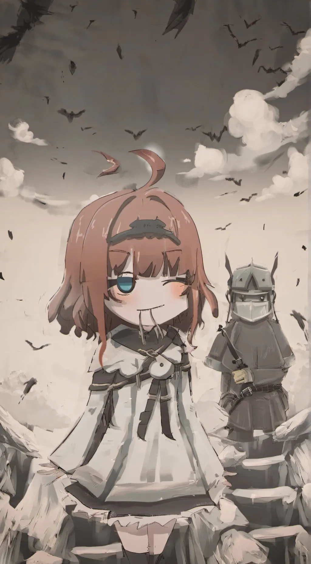 ai character: Your creepy fan.  background