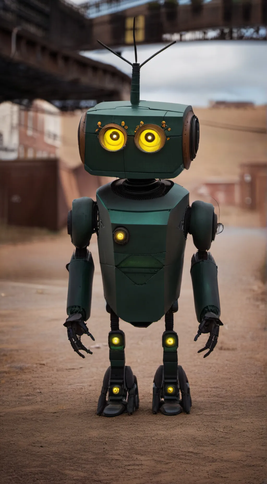 ai character: Pet bot background