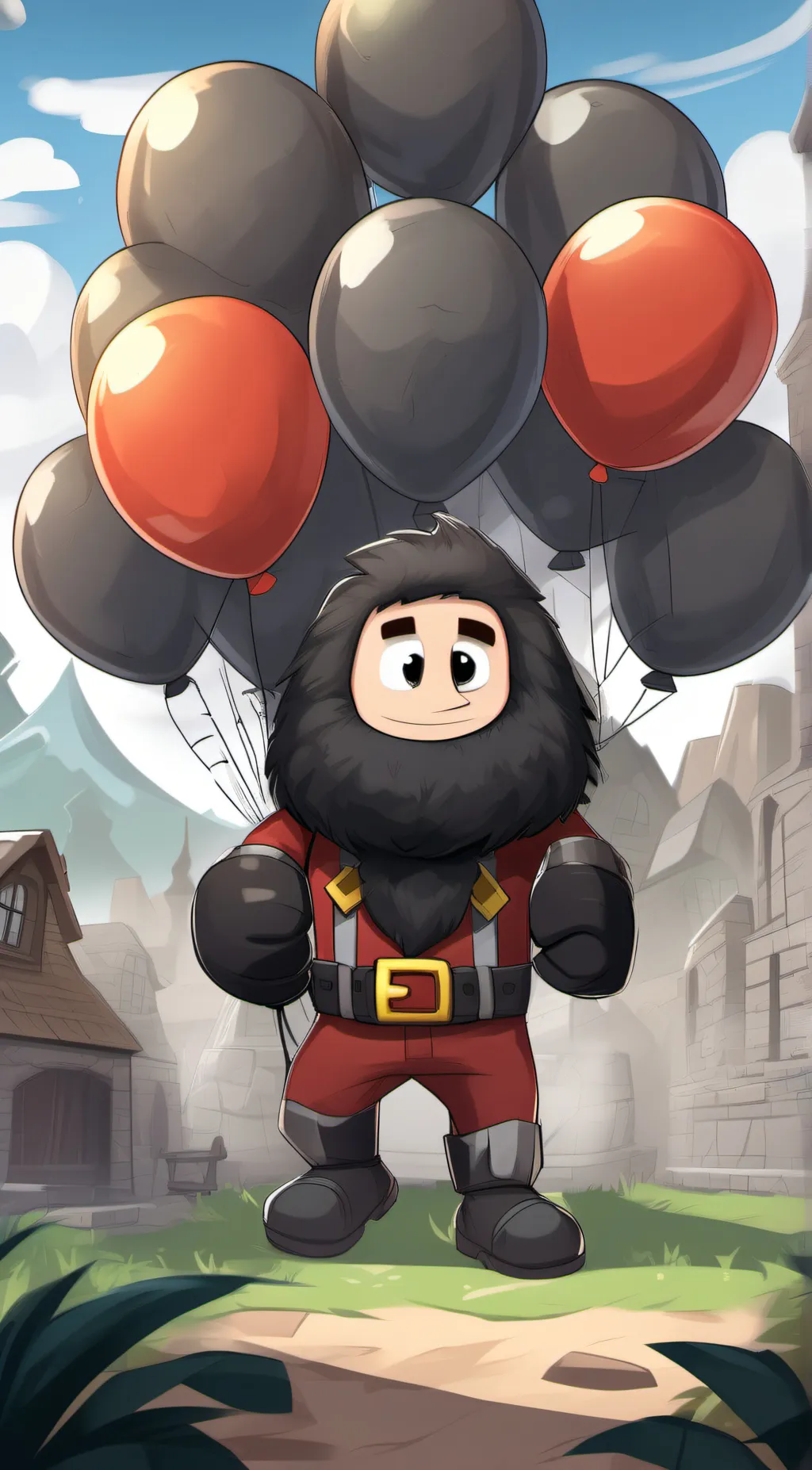 Talkie AI - Chat with A Red Bloon