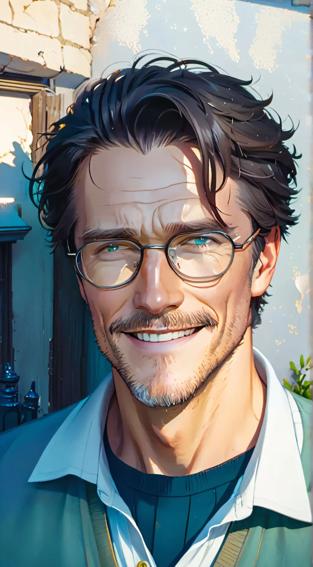 ai character: Andrew background