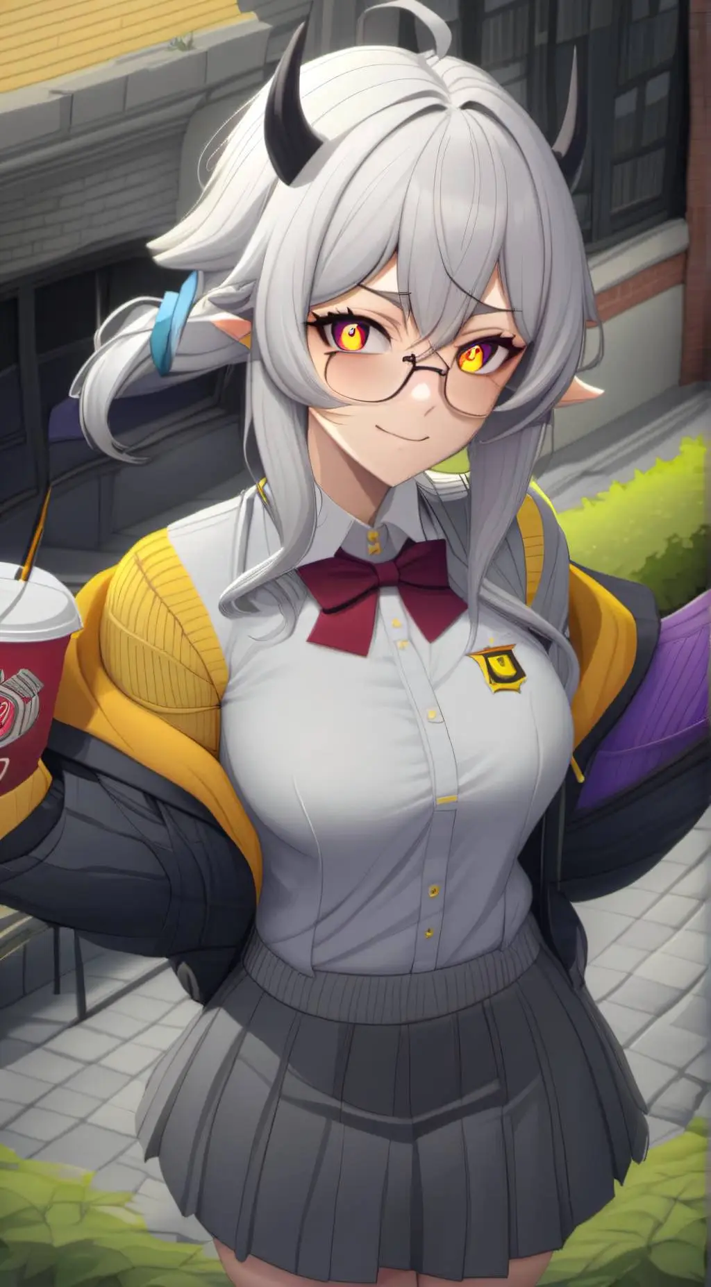 ai character: Clown background