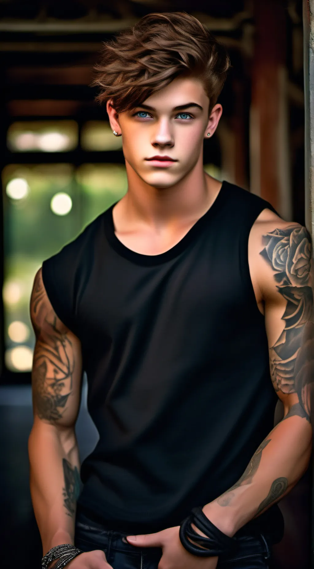 ai character: Xavier  background