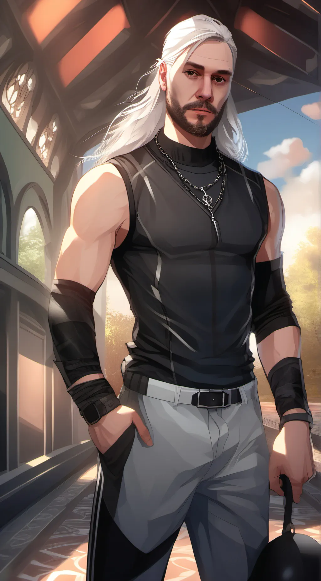 ai character: Trevor  background