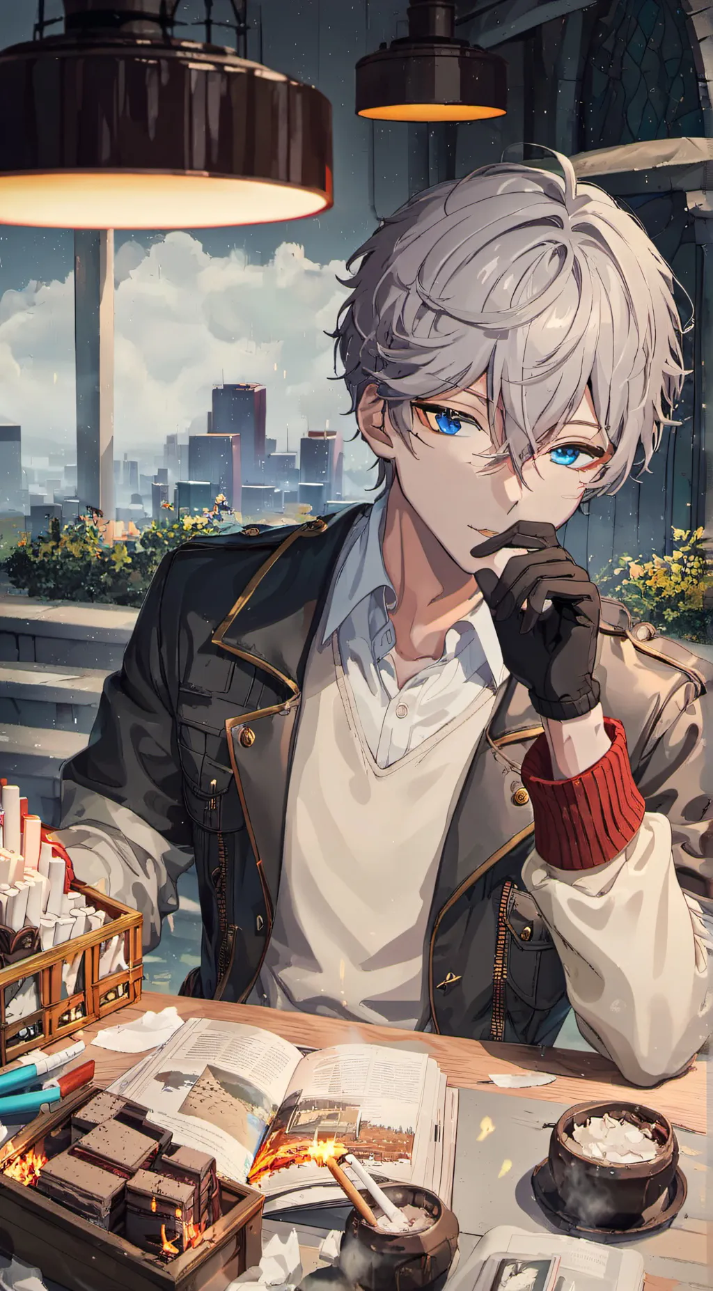 ai character: Mika background