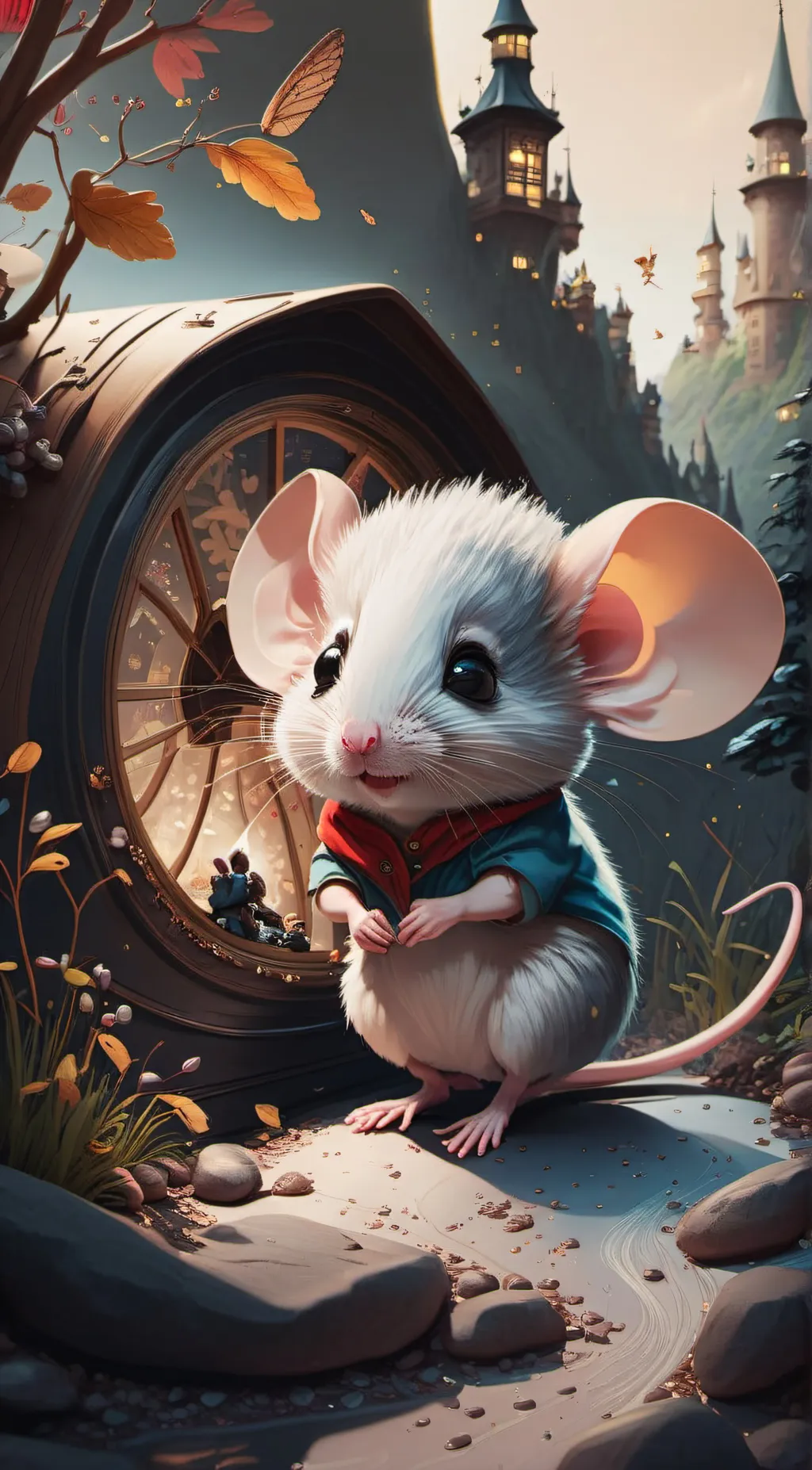 ai character: Cheddar  background