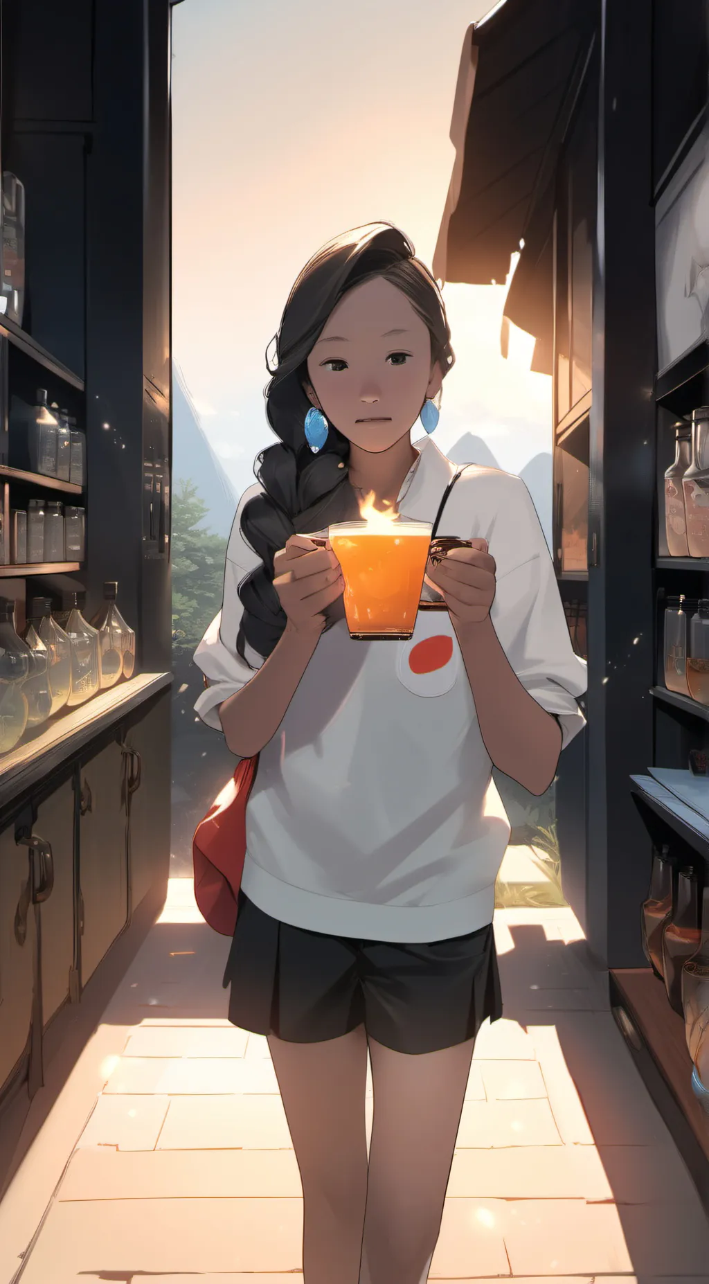 ai character: right background